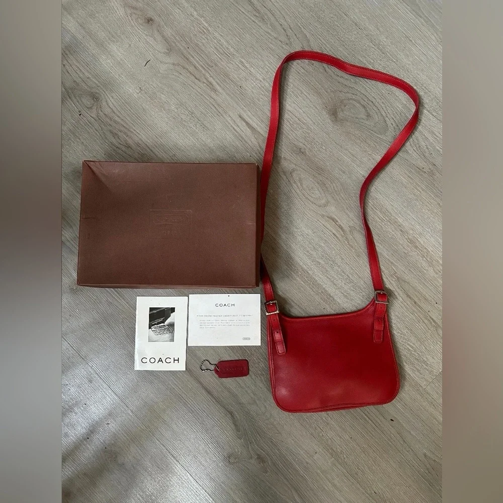 Vintage Rare Coach Hippie Flap Authentic - Picture 2 of 5